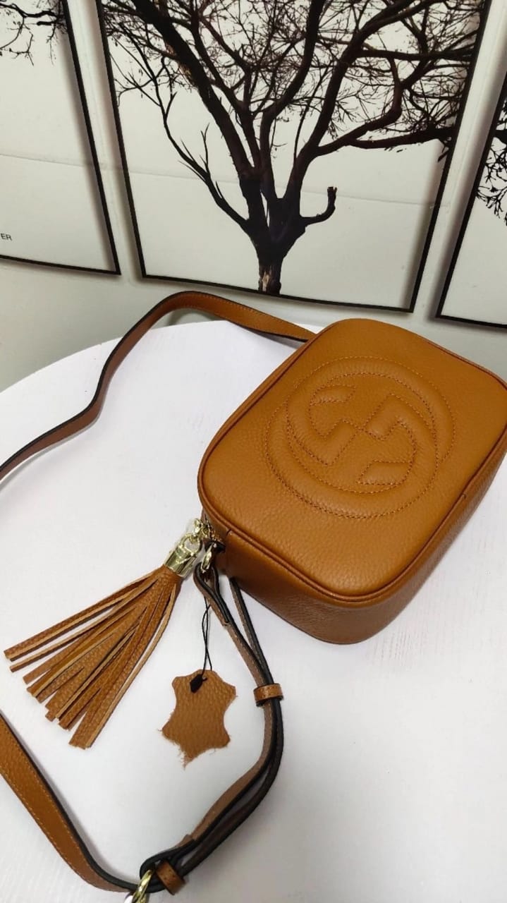 GC Bag -Tan And Black - Fragrance Deliver SA