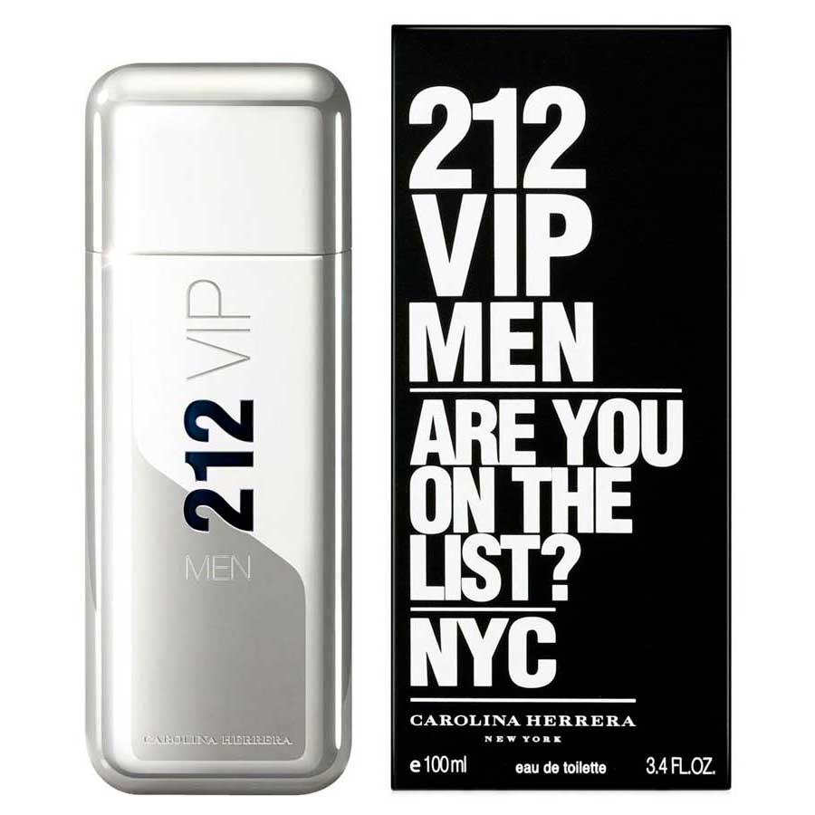 Carolina Herrera 212 VIP Men 100ml (Silver) - Fragrance Deliver SA